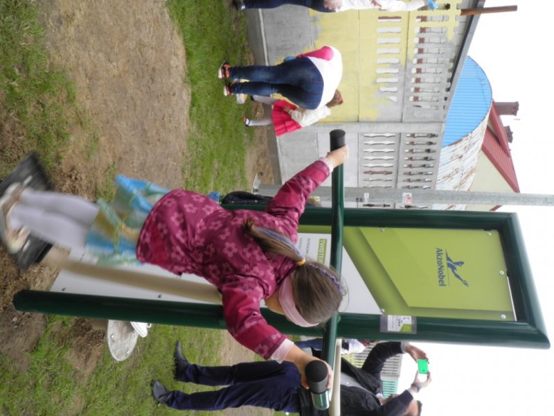 Otwarcie siłowni zewnętrznej w Pilczynie 